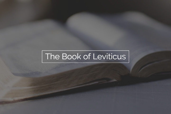 Bible Study #5 – The Book of Leviticus